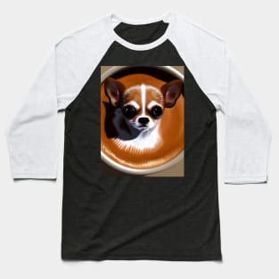 Puppuccino Chihuahua Baseball T-Shirt